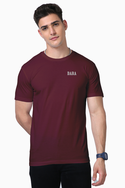 DARA Unisex Supima T-Shirts Maroon