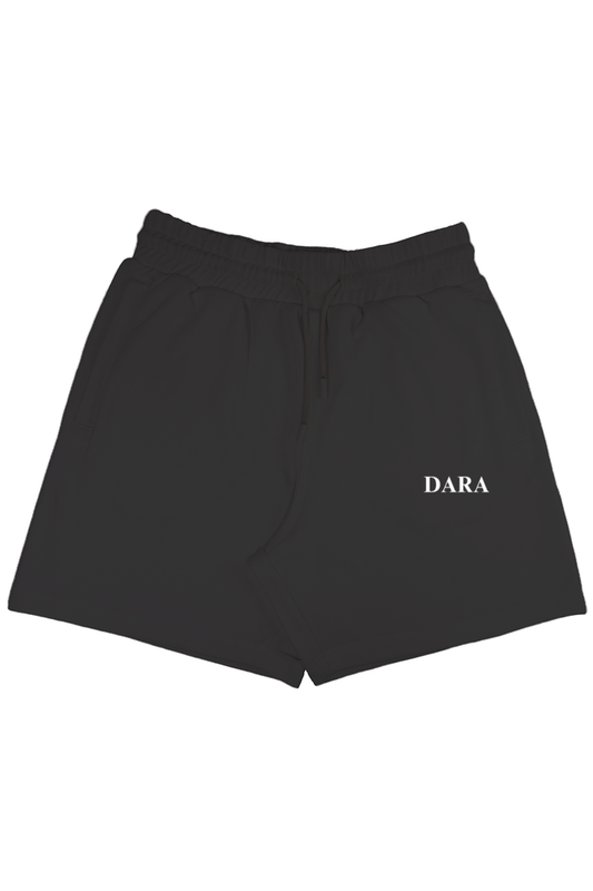 Unisex DARA Terry Shorts Black