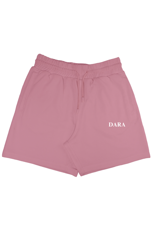 Unisex DARA Terry Shorts Flamingo