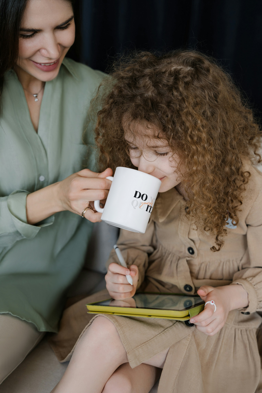 'Do It Your Self' White Ceramic Coffee Mug